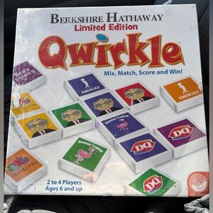 NWT LIMITED EDITION, BERKSHIRE HATHAWAY QUIRKLE GAME. 2014